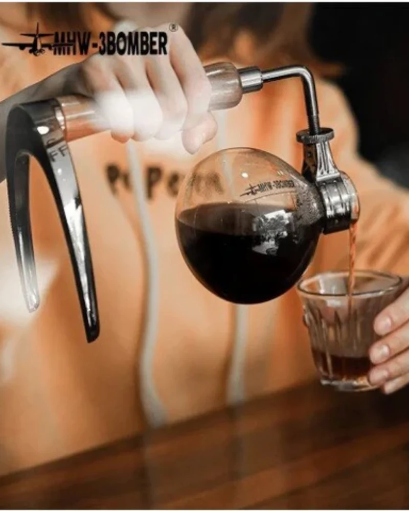 Syphon Coffee Brewer (1–3 Cups) - By MHW-3BOMBER