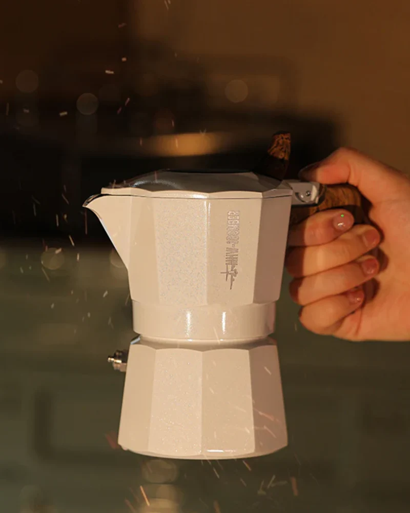 Double Valve Moka Pot – 100ml by MHW-3BOMBER