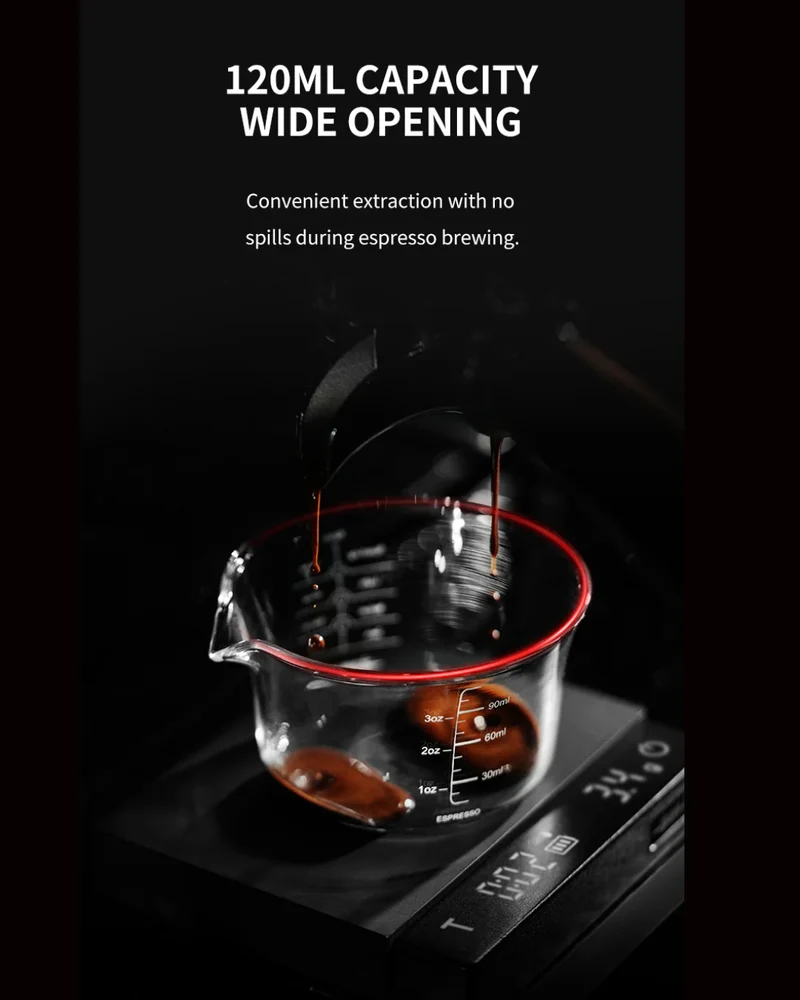 MHW-3BOMBER Glass Measuring Cup – Transparent 120ml
