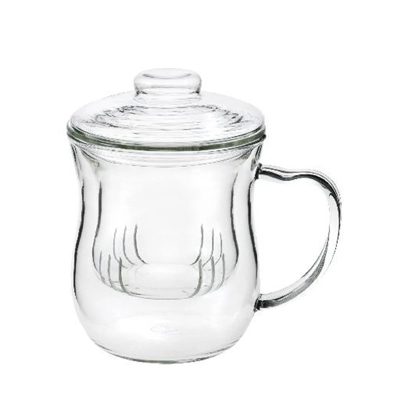 Glaskrus med Låg og Glasfilter - 300 ml