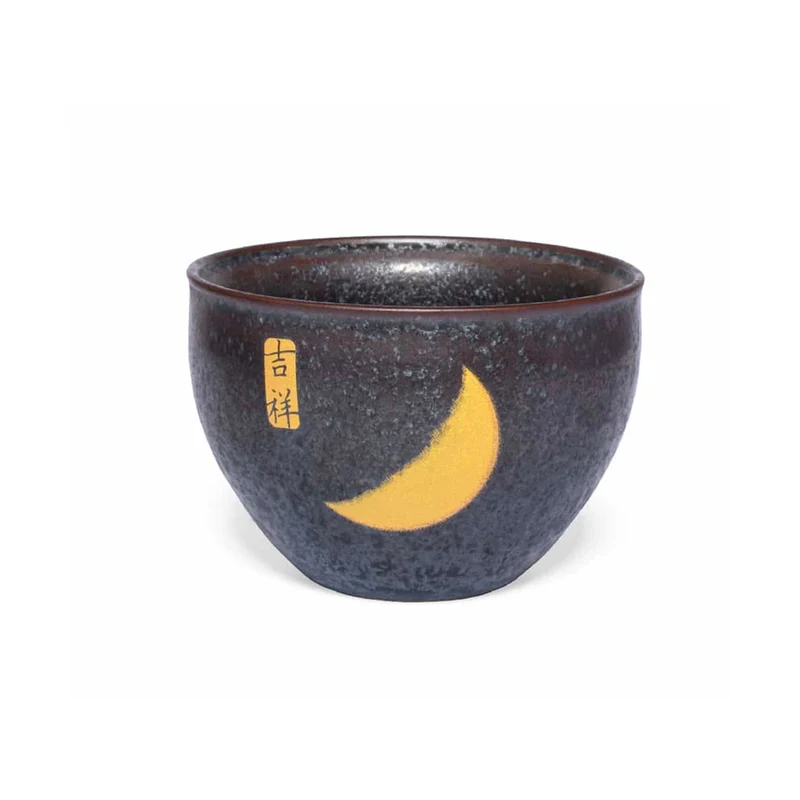 Kopper med Månemotiv i Porcelæn 130ml