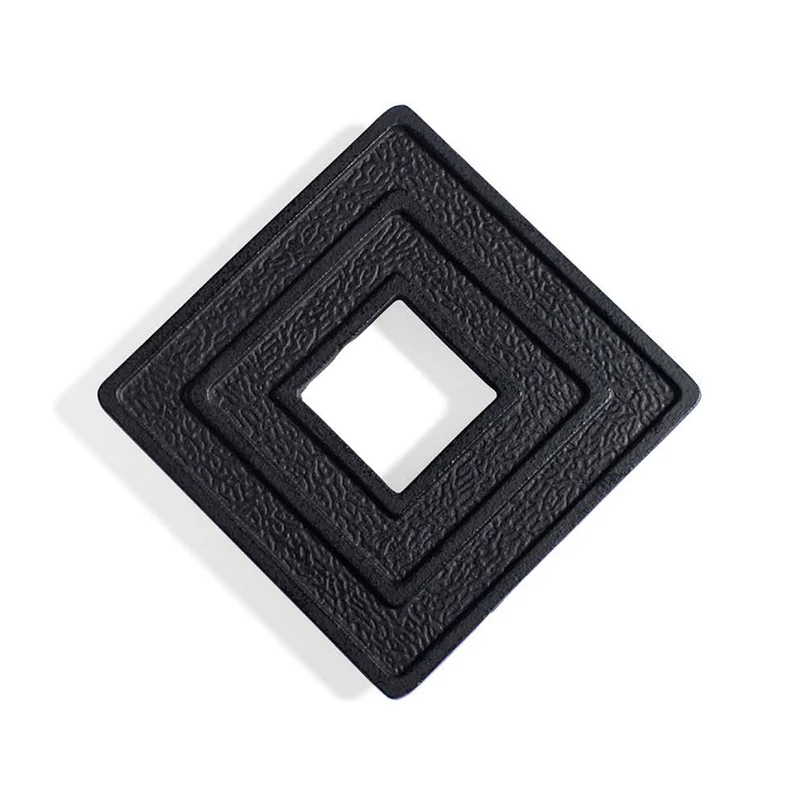 Støbejern - Firkantet Bordskåner 14 cm