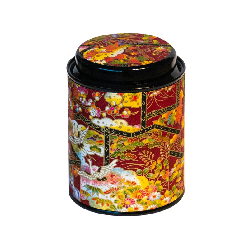 Japansk Tedåse - Rødt Silkepapir 80 g - Flere Motiv