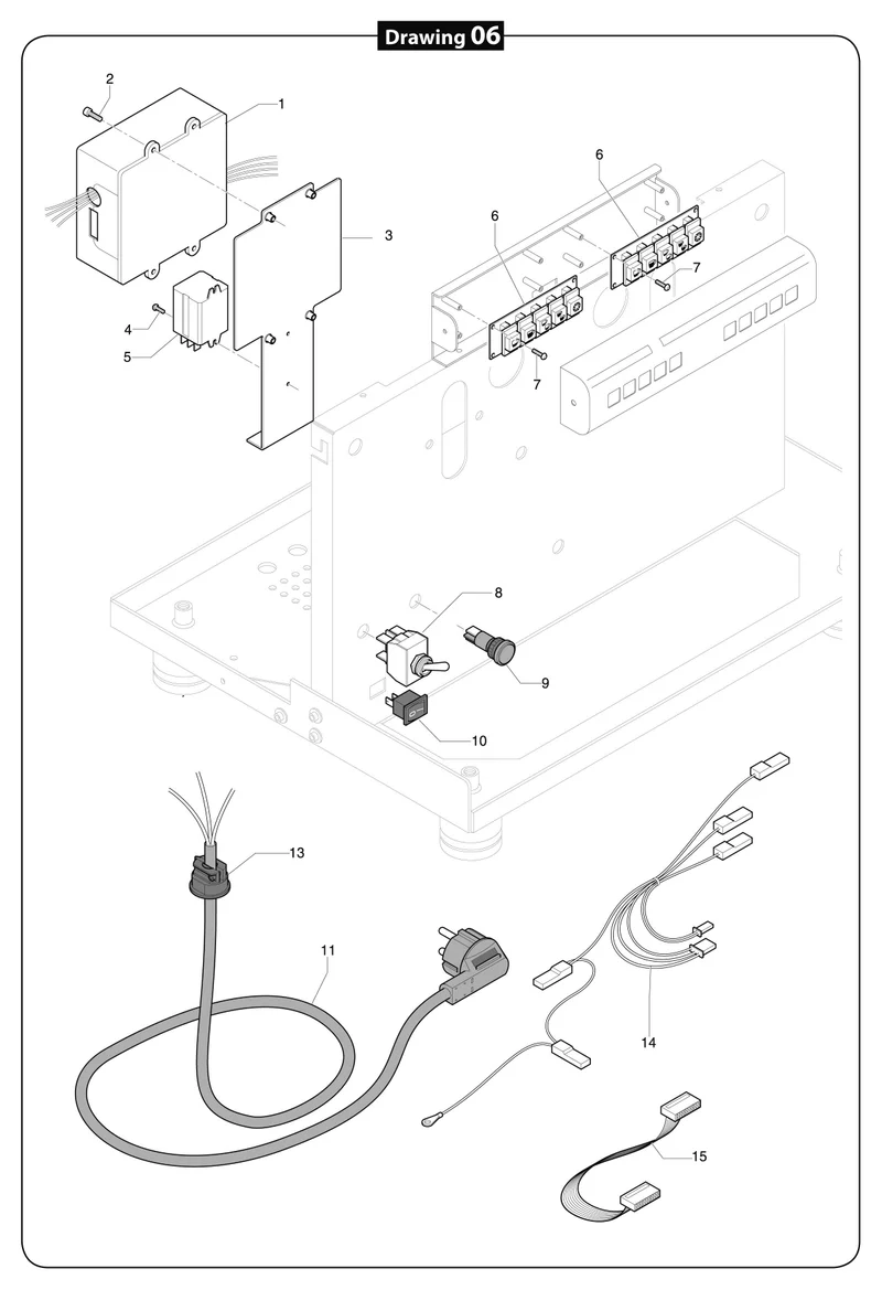 Microswitch ECM - Reservdel OEM-nummer: P9114