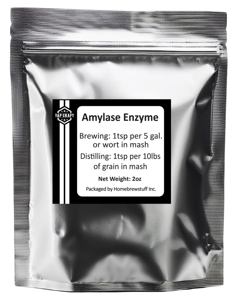 Amylase Enzyme - 2oz in Brewing and Distilling Mash