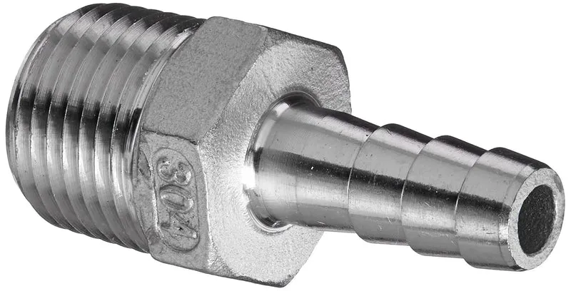 Compact Valve w/ Weldless Fitting & 3/8" Hose Barb