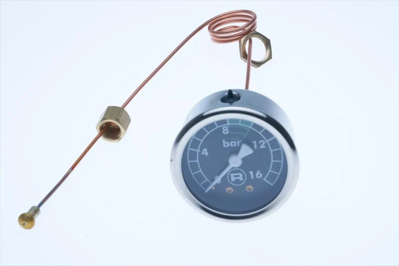 Rocket pumpmanometer Evo V2 0-16 bar sort - OEM-reservedelsnummer: A299905010