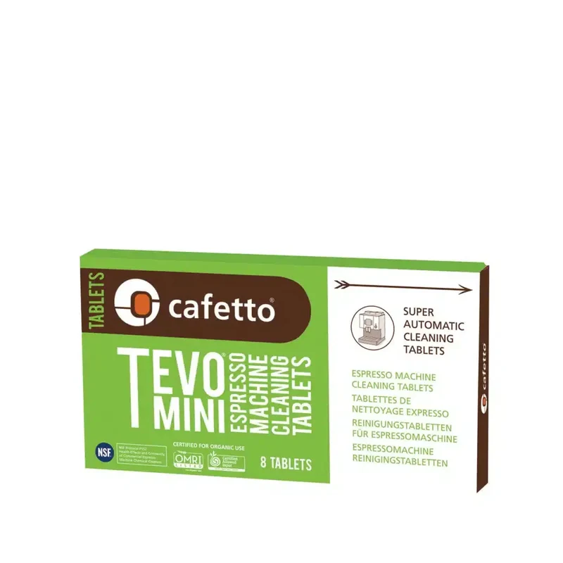 Cafetto TEVO Mini rengøringstabletter - 8 stk