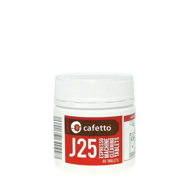 Cafetto J25 Rengøringstabletter til fuldautomatiske kaffemaskiner - 60 stk