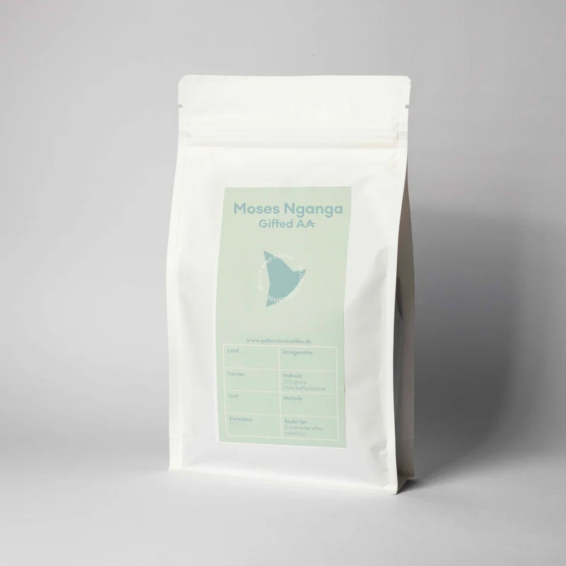 Kaffebønner - Moses Nganga, 250g