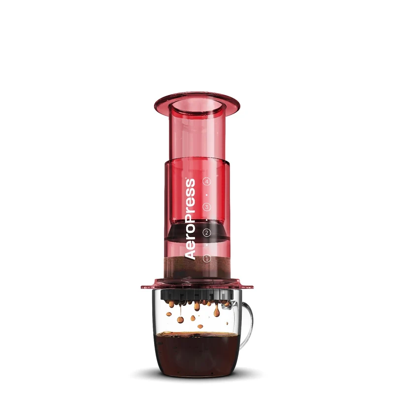 AeroPress Clear Color - Rød