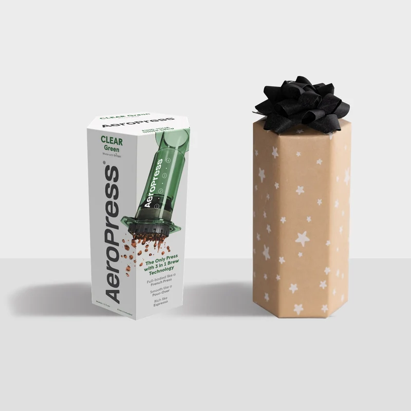 AeroPress Clear Color - Grøn