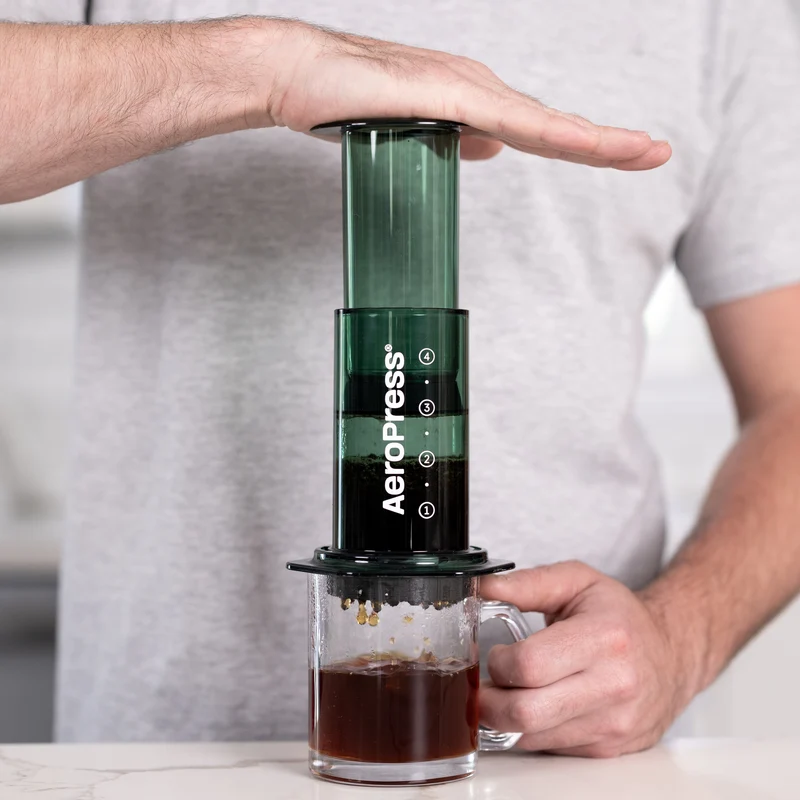 AeroPress Clear Color - Grøn