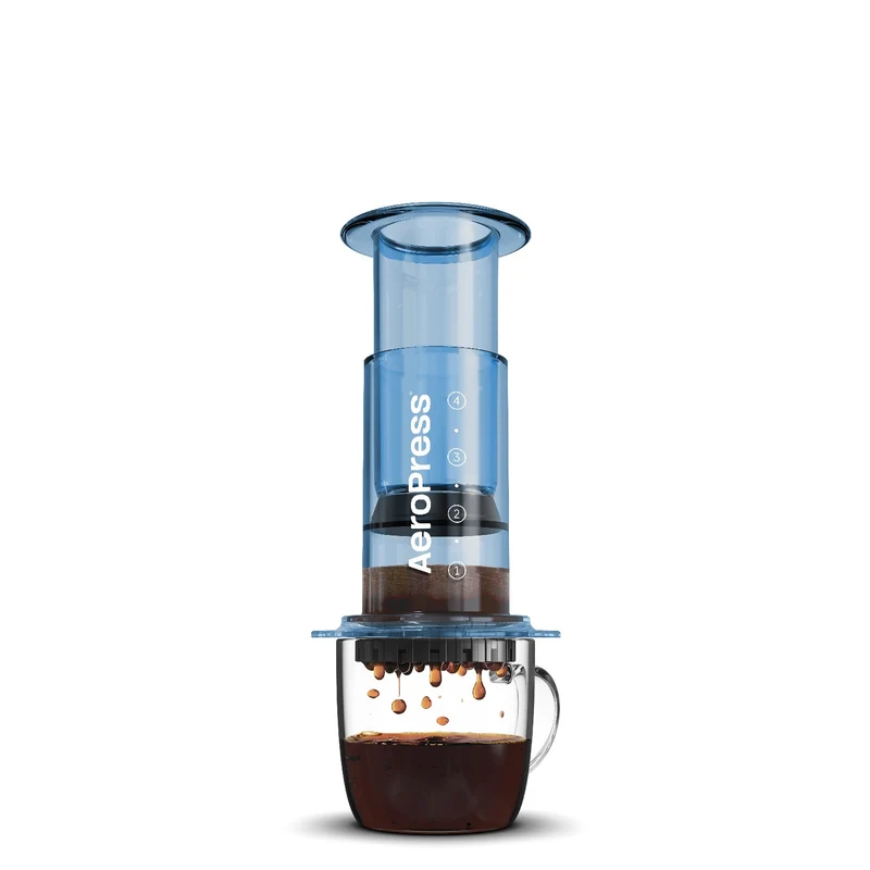 AeroPress Clear Color - Blå