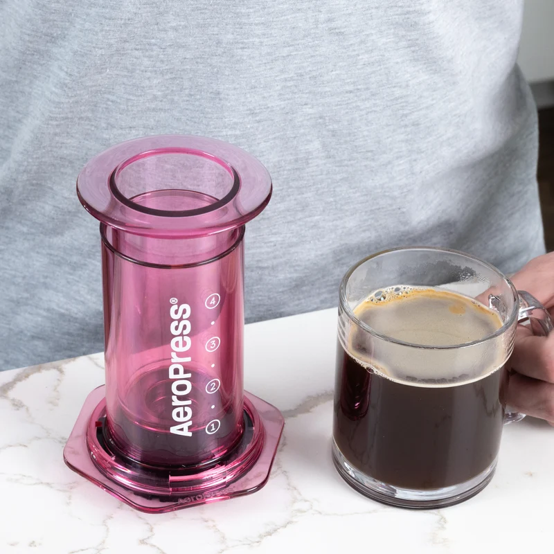 AeroPress Clear Color - Pink