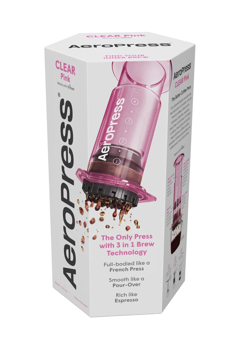 AeroPress Clear Color - Pink