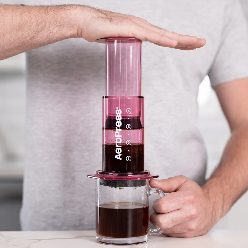 AeroPress Clear Color - Pink