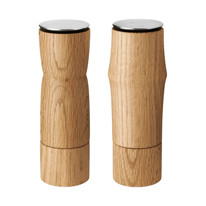 Stelton Storm salt- og peberkværn eg 2 stk.