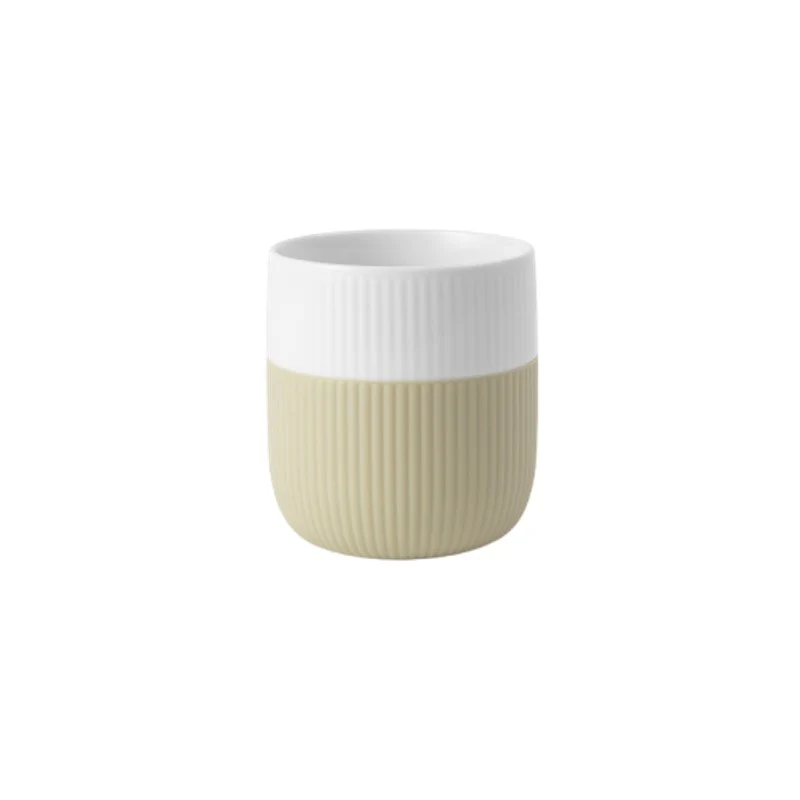 Royal Copenhagen Riflet Contrast krus sand 33 cl