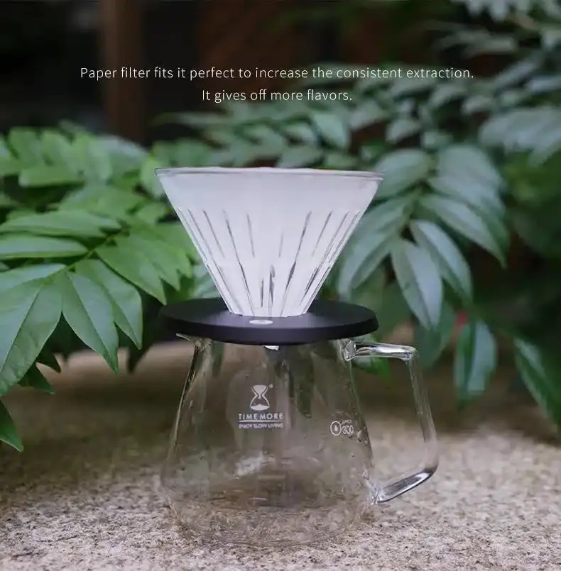 Timemore V60 Crystal Eye glas drypper - V01/V02