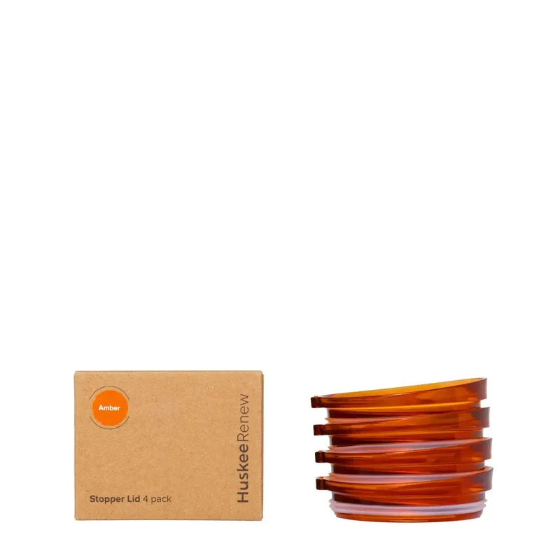 Renew Stopper låg 4 pakke Amber