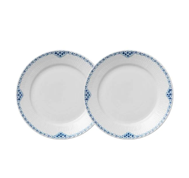 Royal Copenhagen Prinsesse tallerken 22 cm 2 stk.