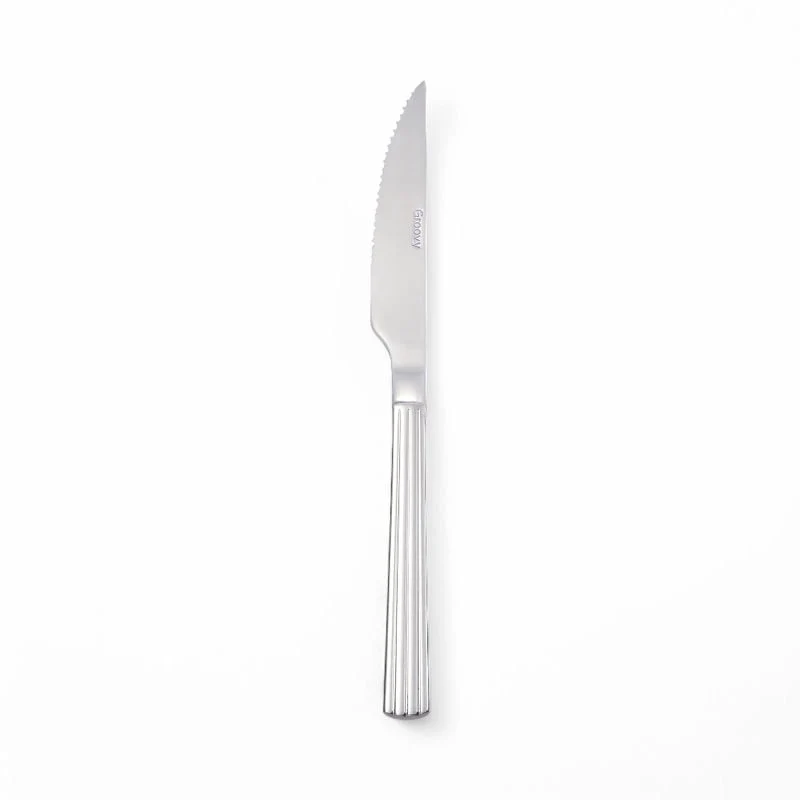 Aida Groovy steakkniv stål 22,4 cm