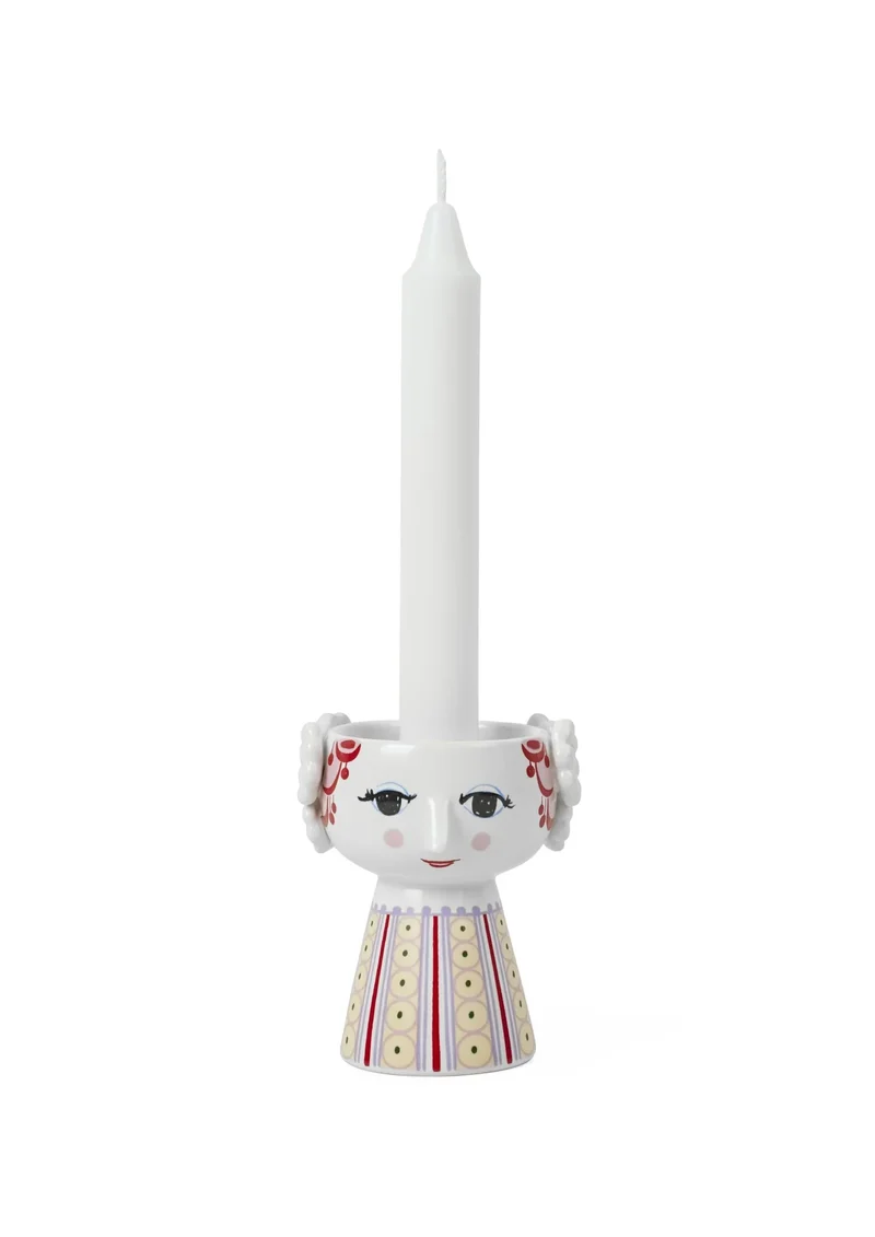 Bjørn Wiindblad Eva Lysestage H9,5cm - Lavendel