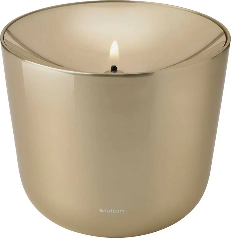 Stelton Solis Olielampe Brass