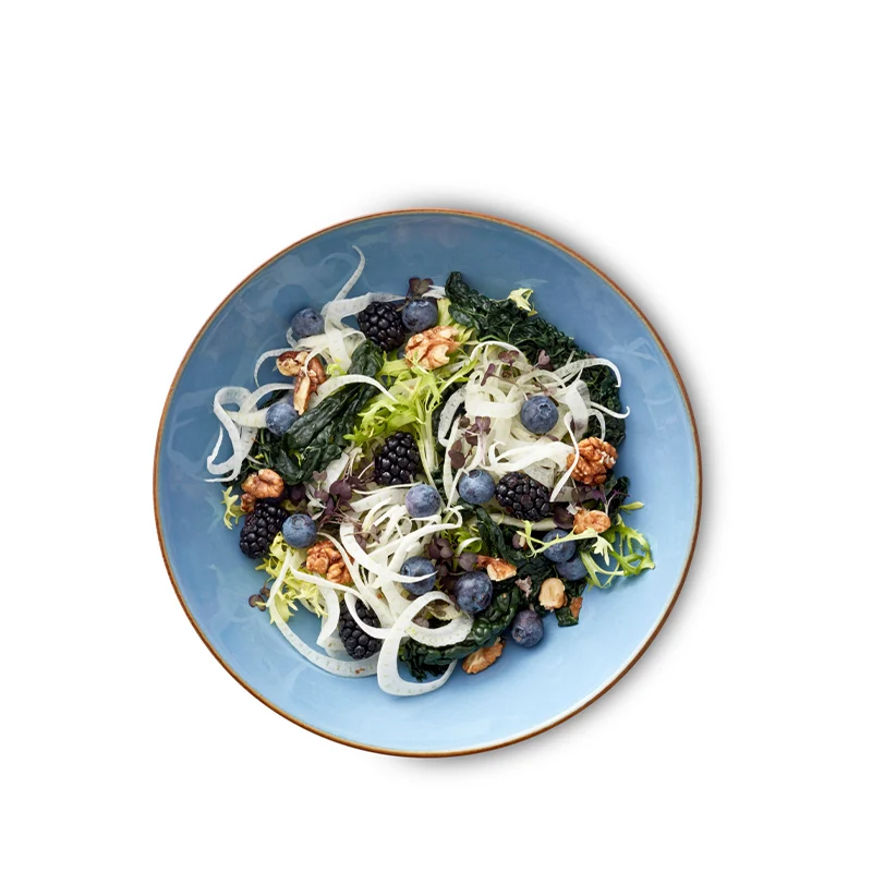 Bitz Salatskål - wood/ocean - 24 cl