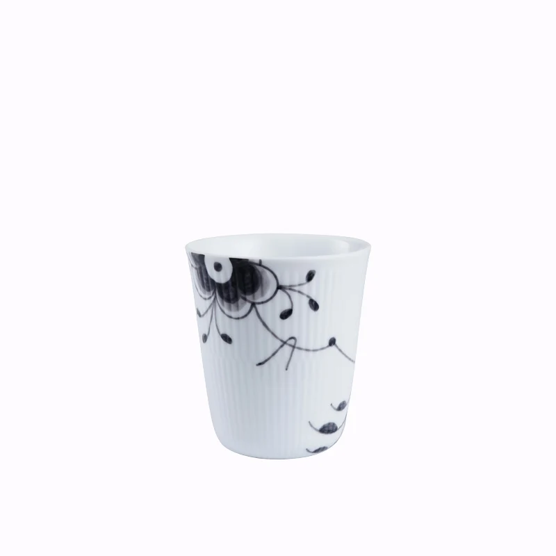 Royal Copenhagen Sort Mega Riflet termokrus 29 cl