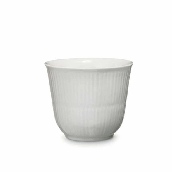 Royal Copenhagen Hvid Riflet termokop 26 cl
