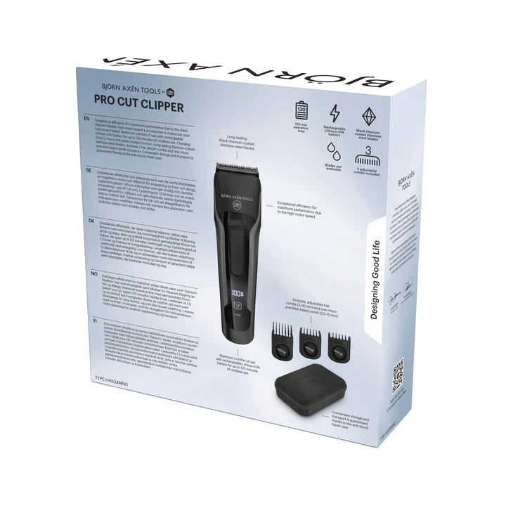 OBH Nordica Björn Axen Tools Pro cut Hår klipper