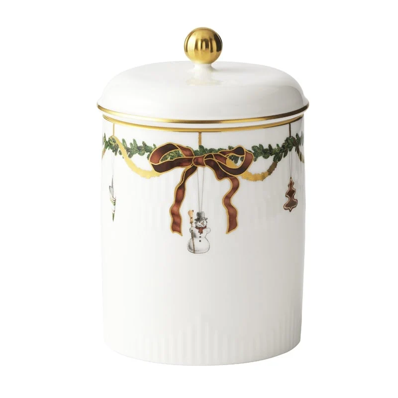 Royal Copenhagen Stjerne Riflet Krukke, 16cm