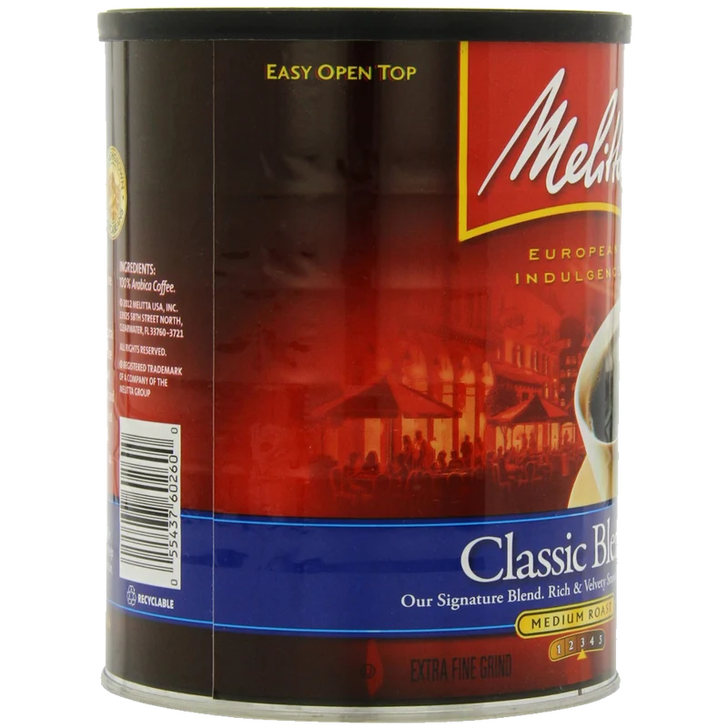 Melitta Coffee Classic Blend Ground Medium Roast