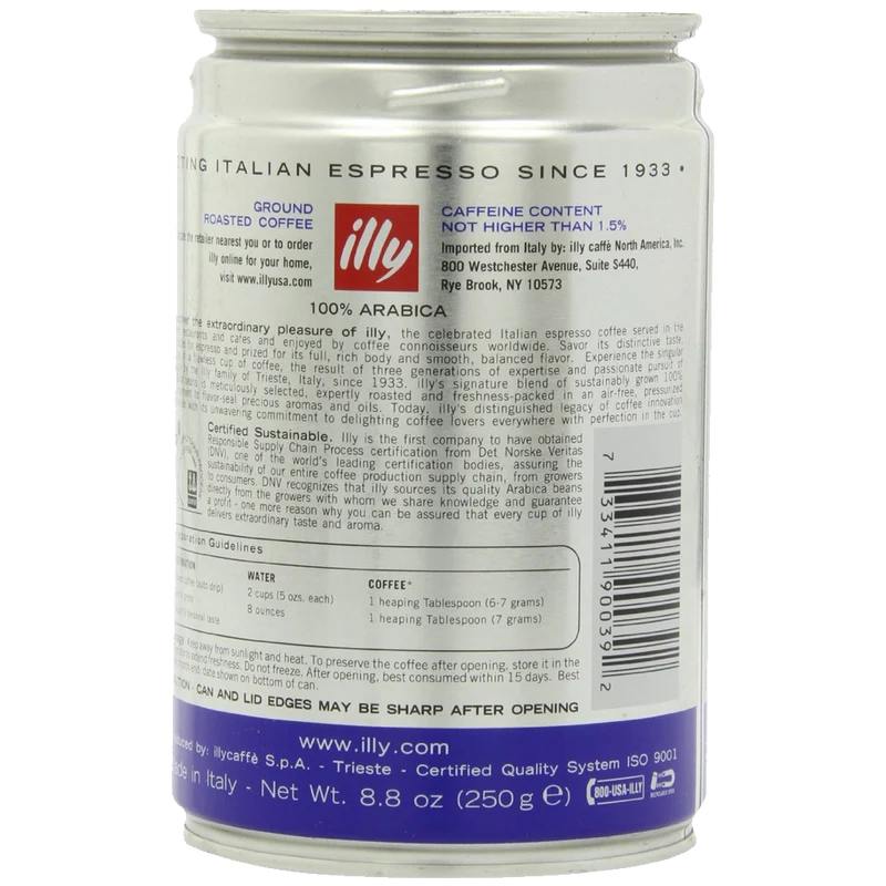 illy Ground Coffee Drip Grind