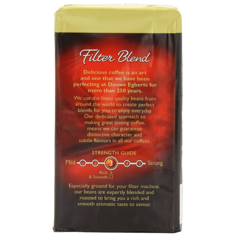 Douwe Egberts Douwe Egberts Filter Blend Ground Coffee Medium Roast