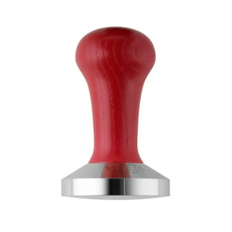Bombato convex Rødt Træ 58 mm Tamper