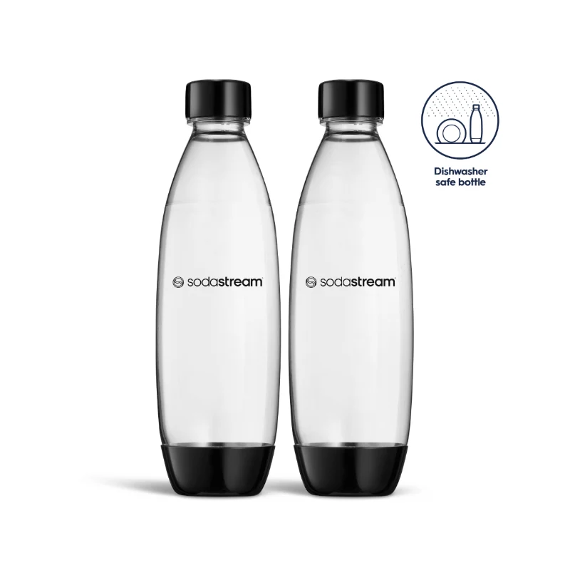 Sodastream Fuse DWS flaske klar 1 liter 2 stk.