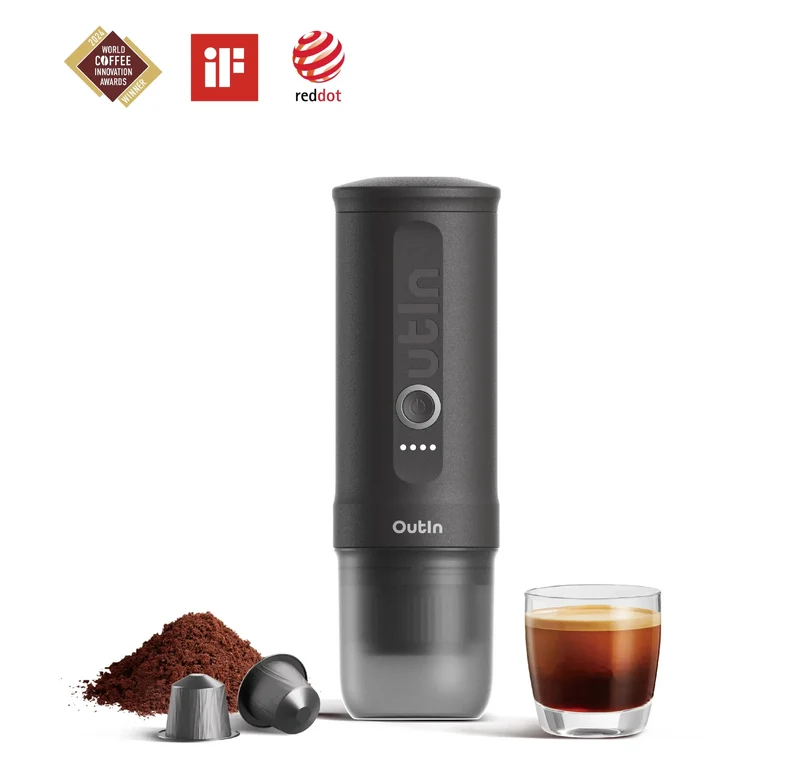 Nano bærbar Espresso brygger - Space Grey