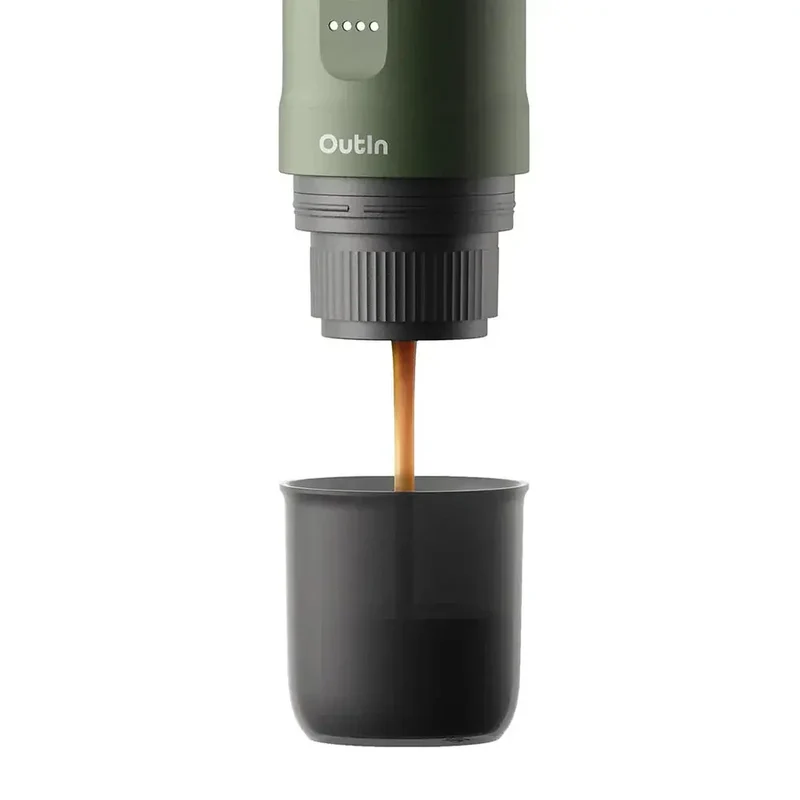 Nano bærbar Espresso brygger - skovgrøn