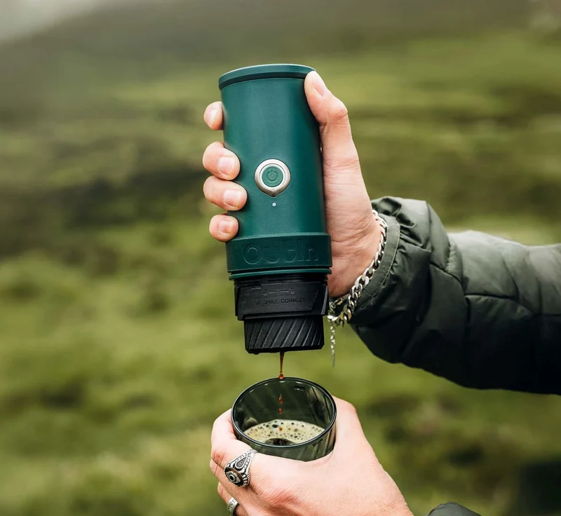 Mino Bærbar Espressomaskine - Canyon Green