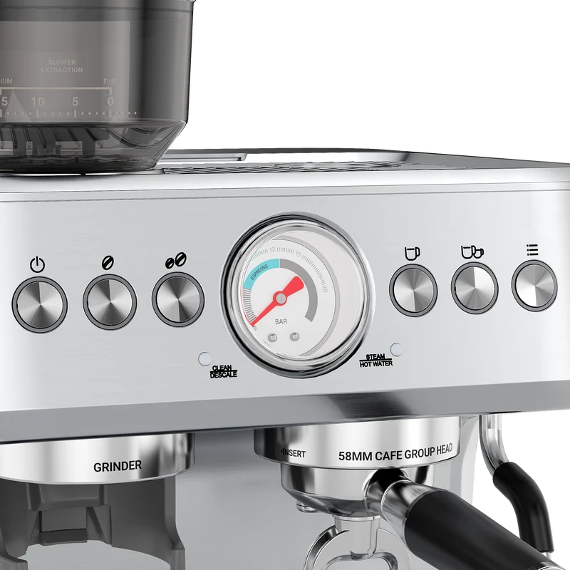 AIVIQ Aspire Core - Espressomaskine med Kaffekværn - AME-251S