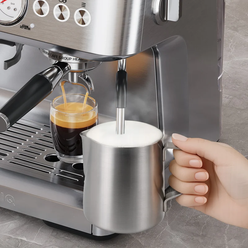 AIVIQ Aspire Core - Espressomaskine med Kaffekværn - AME-251S