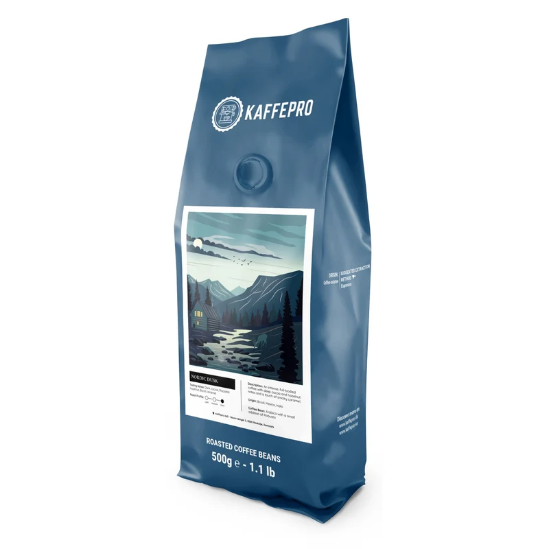 Kaffepro Nordic Dawn - Kaffepakke: 12 x 500g Kaffebønner