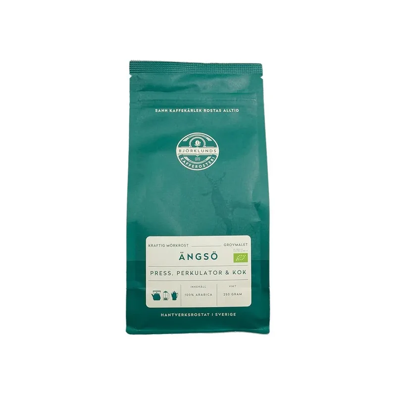 Kaffe Ängsö EKO – kogekaffe til friluftsliv