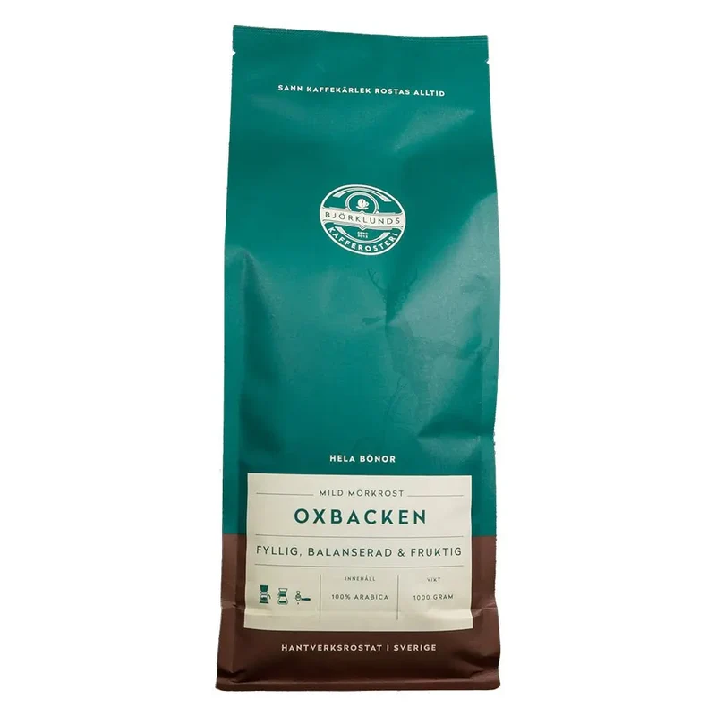 Kaffe Oxbacken – Mild mørkristning