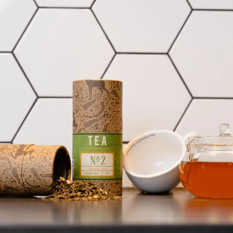 Björklunds Blend Nr. 2 – Japanese Lime – Frisk grønt te med citrus og blomster