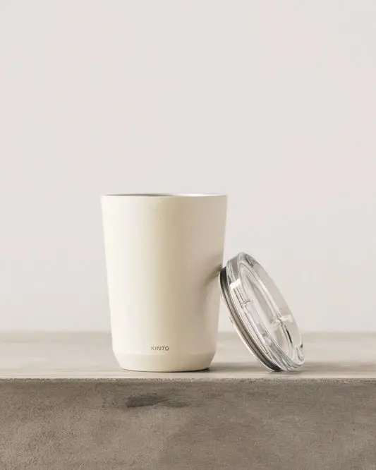 To Go Tumbler hvid 350ml - Kinto