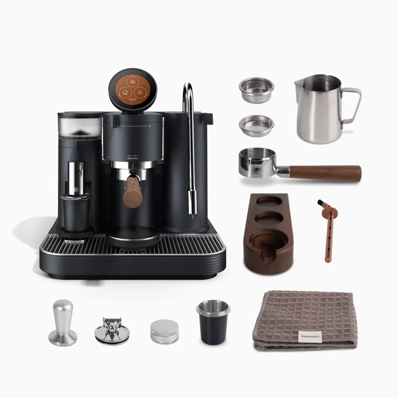 Meraki Gen 2, Sort - Inkl. Espresso Upgrader Kit